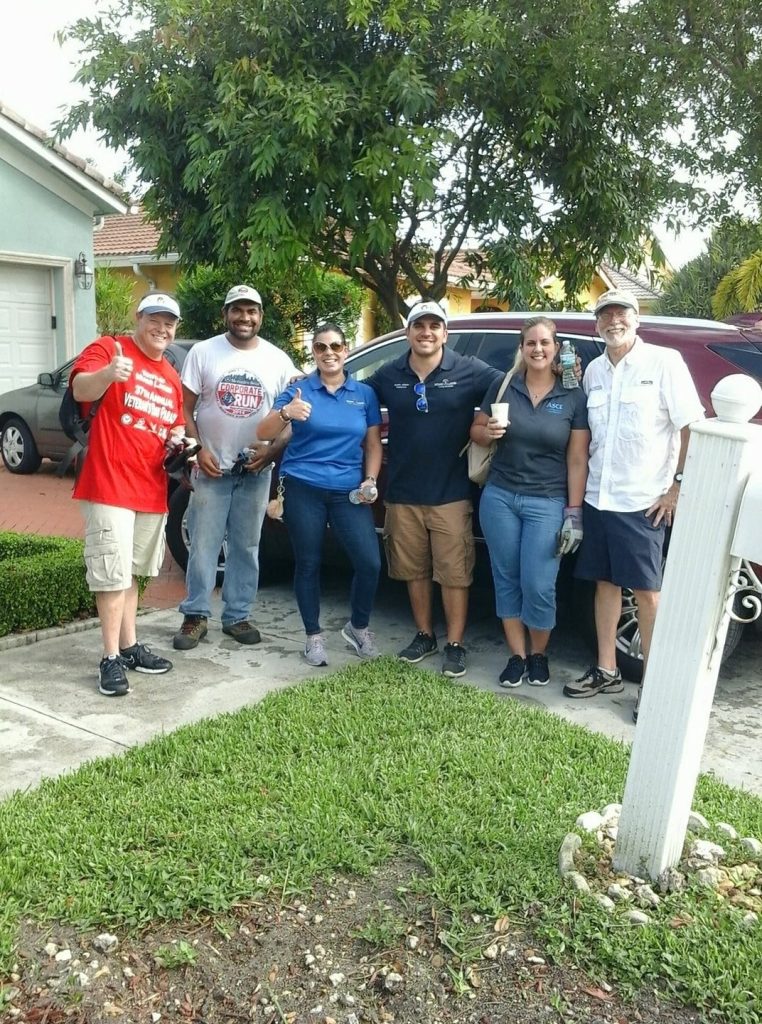 Josh With Councilmembers Luis Collazo and Marilyn Ruano and other volunteers