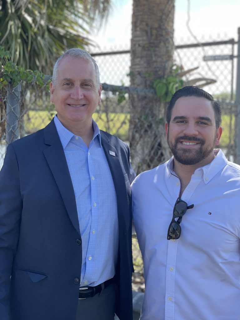 Josh with Congressman Diaz-Balart